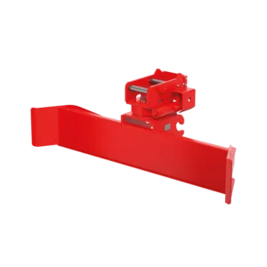 Planierbalken mit Rotator